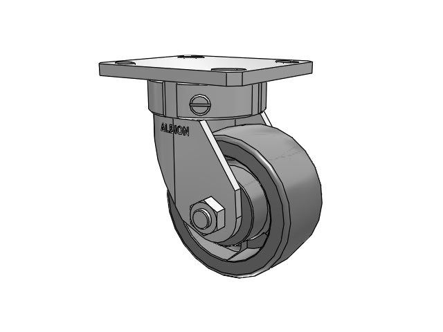110DT04201S Albion Swivel Caster