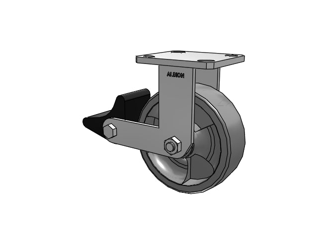 110DT06228RPLB Albion Rigid Caster