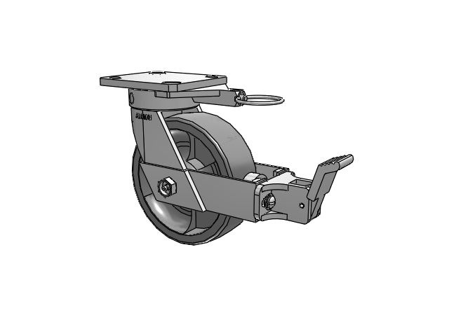 110DT06229SFBBL Albion Swivel Caster