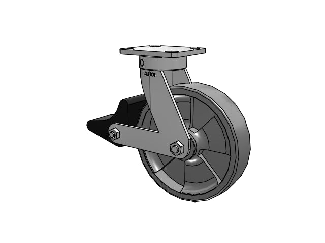 110DT08201SPLB Albion Swivel Caster