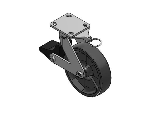 110DT08241SPLBLX Albion Caster