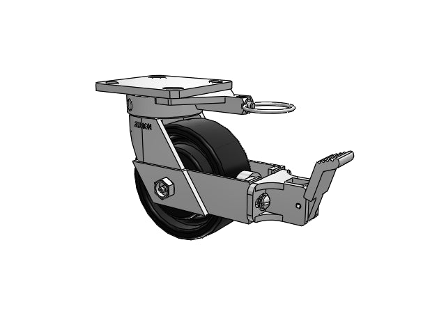 110FR05228SFBBL Albion Swivel Caster