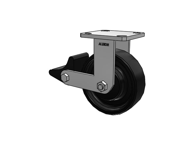 110FR06228RPLB Albion Rigid Caster