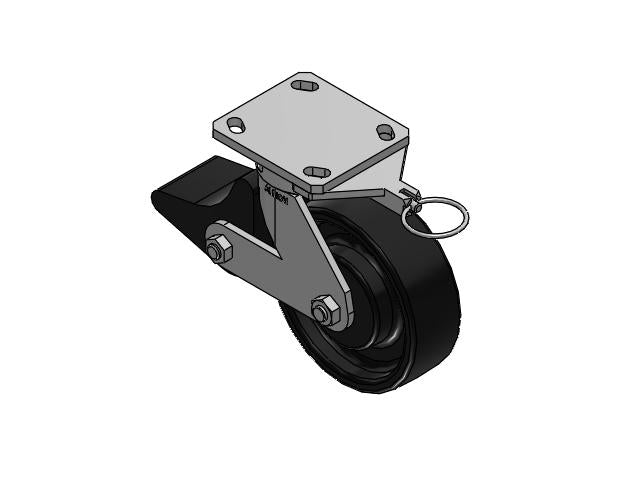 110FR06228SPLBLX Albion Caster
