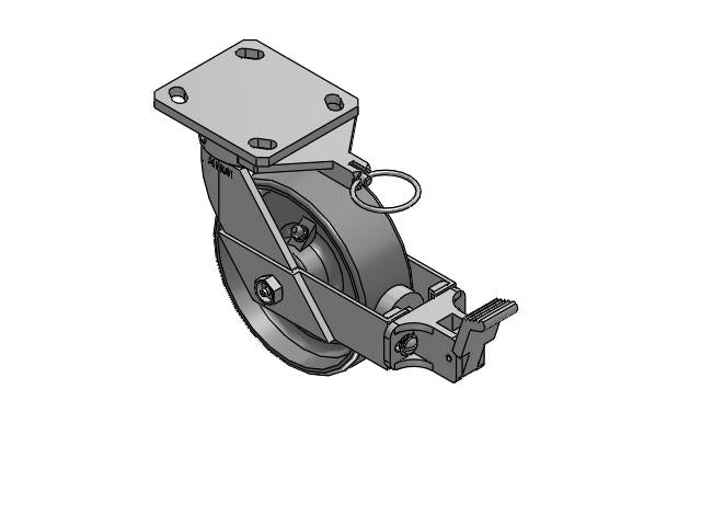 110FS06201SFBBLX Albion Caster