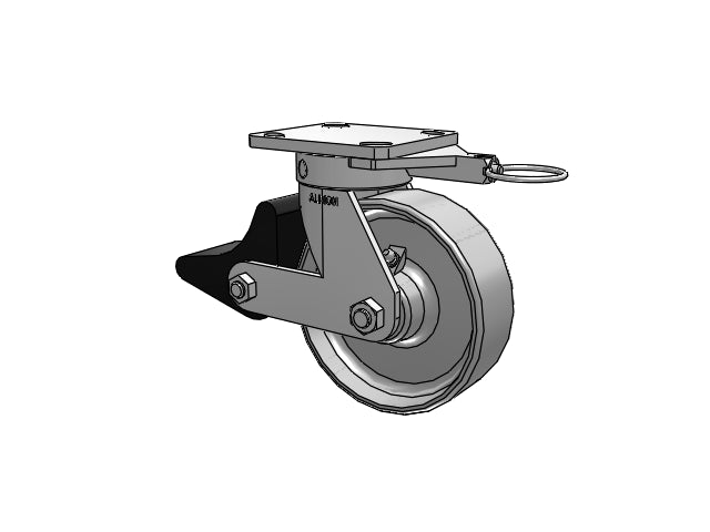 110FS06201SPLBL Albion Swivel Caster