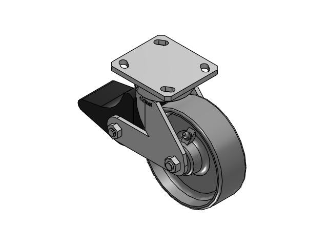 110FS06201SPLBX Albion Caster