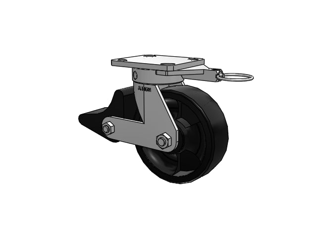 110HT06201SPLBL Albion Swivel Caster