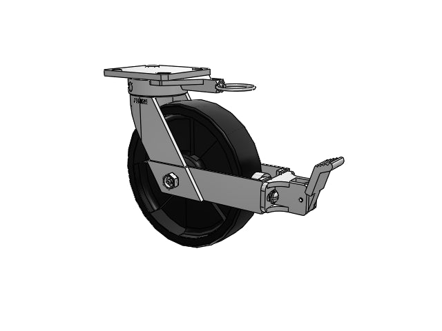 110HT08201S01FBBL Albion Swivel Caster