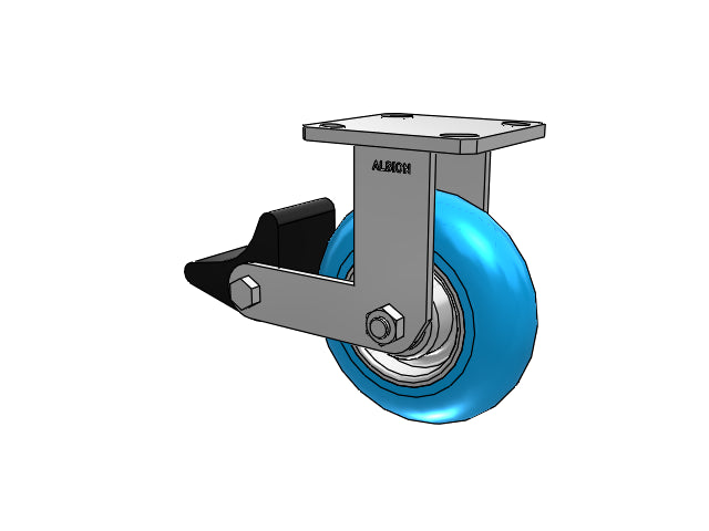 110NP06228RPLB Albion Rigid Caster