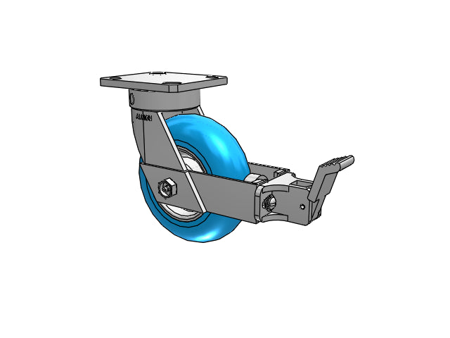 110NP06228SFBB Albion Swivel Caster