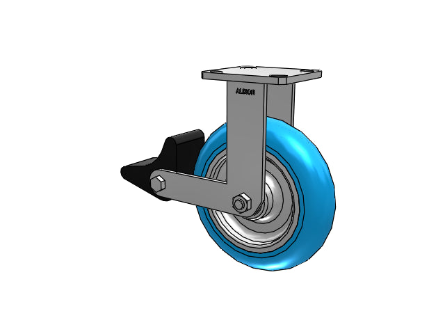 110NP08228RPLB Albion Rigid Caster