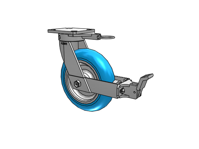 110NP08228SFBBL Albion Swivel Caster