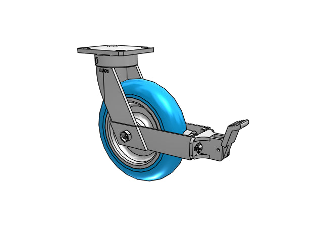 110NP08228SFBB Albion Swivel Caster