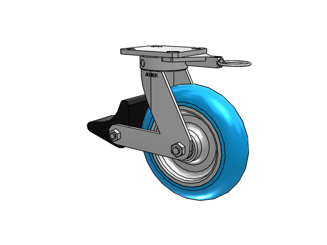 110NP08228SPLBL Albion Swivel Caster