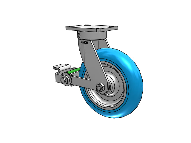 110NP08228SP Albion Swivel Caster