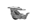 110NX04228SFBBL Albion Swivel Caster