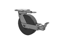110NX08228S01FBBL Albion Swivel Caster