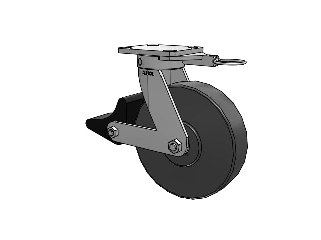 110NX08228SPLBL Albion Swivel Caster