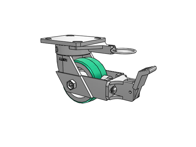 110PD04201SFBBL Albion Swivel Caster