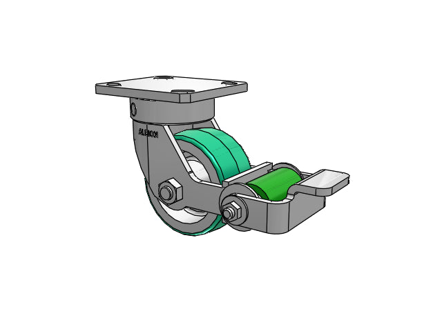 110PD04201SP Albion Swivel Caster