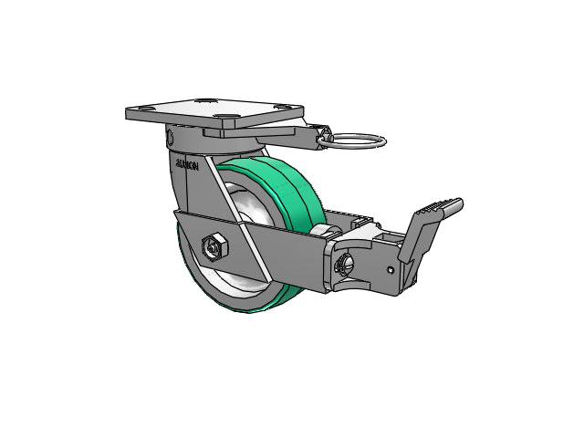 110PD05201SFBBL Albion Swivel Caster