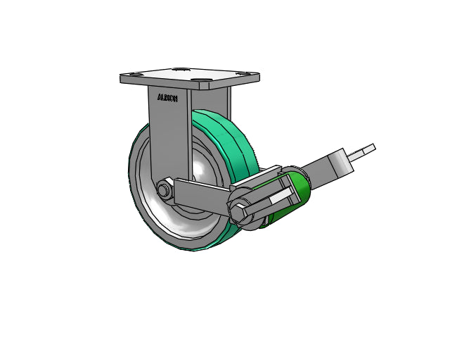 110PD06201RP Albion Rigid Caster