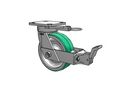 110PD06201SFBBL Albion Swivel Caster