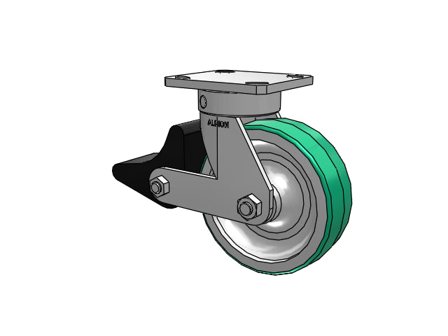 110PD06201SPLB Albion Swivel Caster