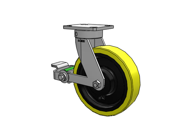 110PF08228SP Albion Swivel Caster