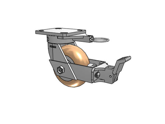 110PM05228S80AFBBL Albion Swivel Caster