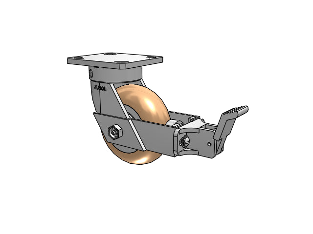 110PM05228S80AFBB Albion Swivel Caster