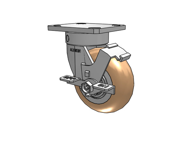 110PM05228S80AFBC Albion Swivel Caster