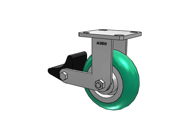 110PM06228RPLB Albion Rigid Caster