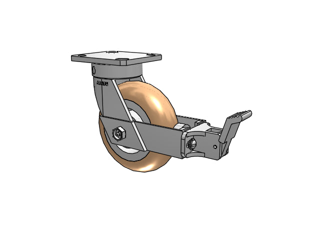 110PM06228S80AFBB Albion Swivel Caster