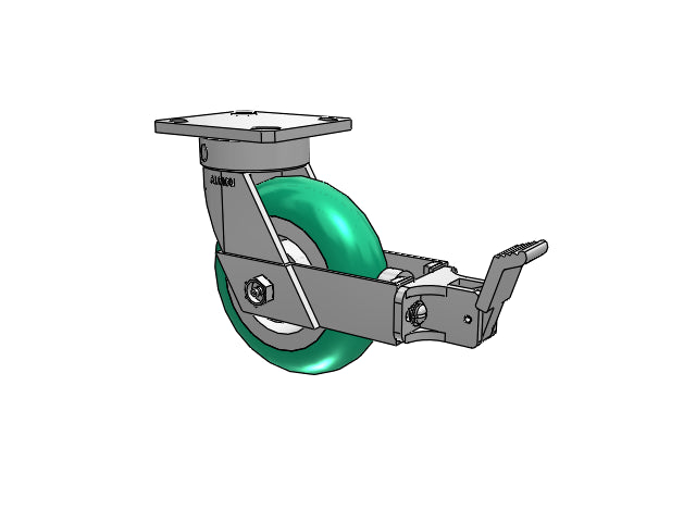110PM06228SFBB Albion Swivel Caster