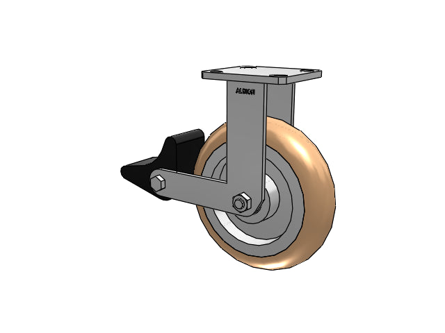 110PM08228R80APLB Albion Rigid Caster