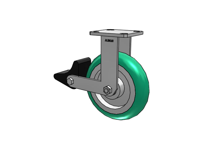 110PM08228RPLB Albion Rigid Caster