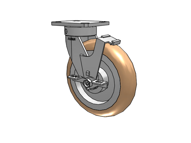 110PM08228S0180AFBC Albion Swivel Caster