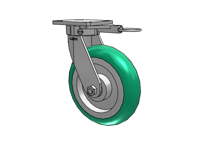 110PM08228SL Albion Swivel Caster