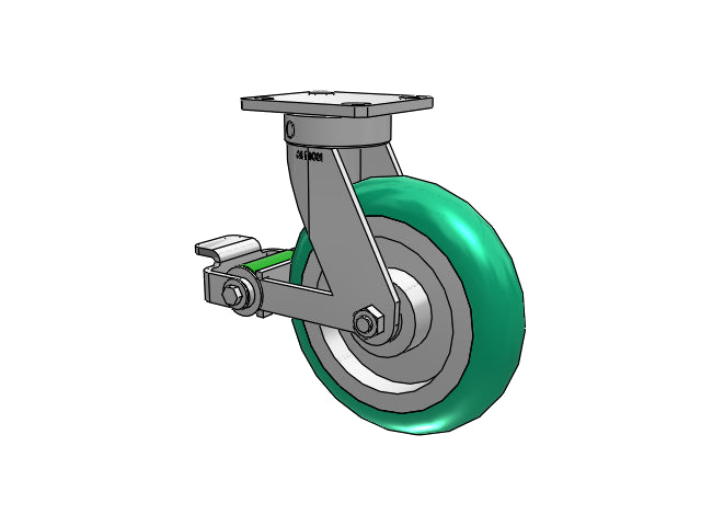 110PM08228SP Albion Swivel Caster