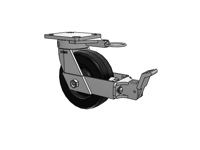 110TM06201SFBBL Albion Swivel Caster