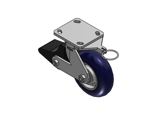 110UA06228SPLBLX Albion Caster