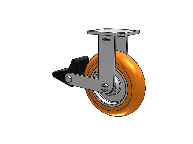 110UA08228R73DPLB Albion Rigid Caster