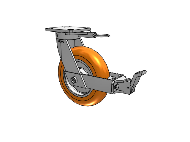 110UA08228S73DFBBL Albion Swivel Caster