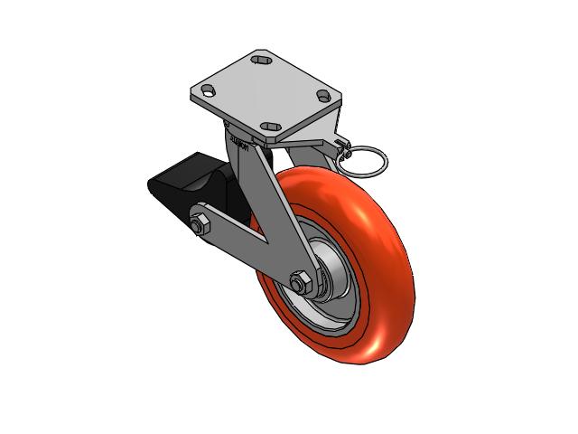 110UA08228S73DPLBLX Albion Caster