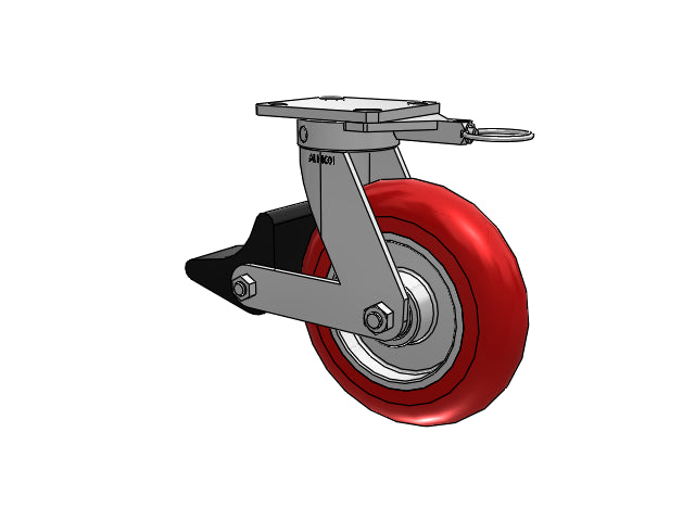 110UA08228S80APLBL Albion Swivel Caster