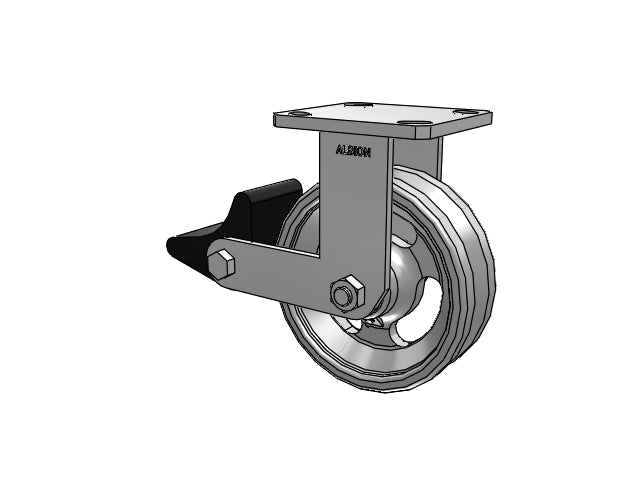 110VG06201RPLB Albion Rigid Caster
