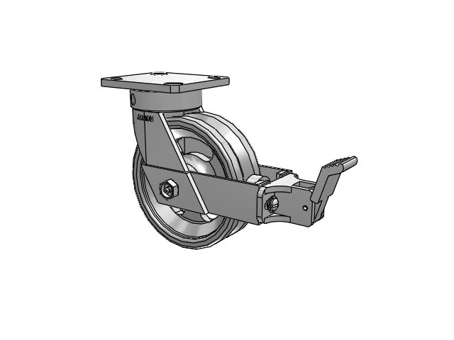 110VG06201SFBB Albion Swivel Caster