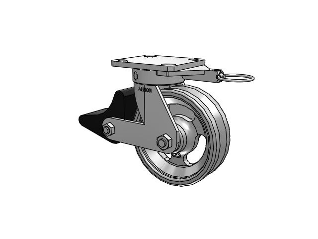 110VG06201SPLBL Albion Swivel Caster